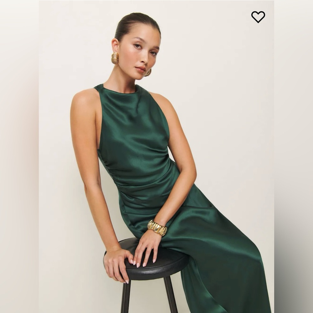 NWT Reformation Anaiis Silk Maxi Dress - Size 6